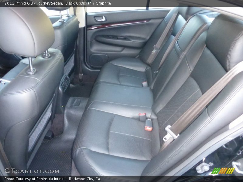 Black Obsidian / Graphite 2011 Infiniti G 37 Journey Sedan
