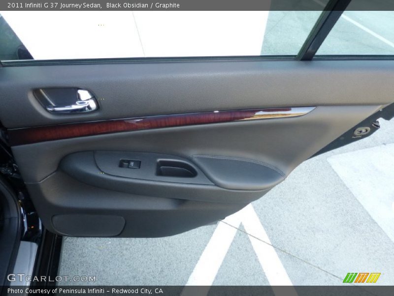 Black Obsidian / Graphite 2011 Infiniti G 37 Journey Sedan