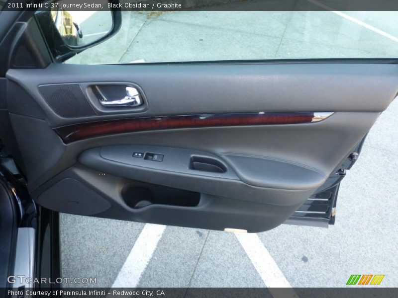Black Obsidian / Graphite 2011 Infiniti G 37 Journey Sedan