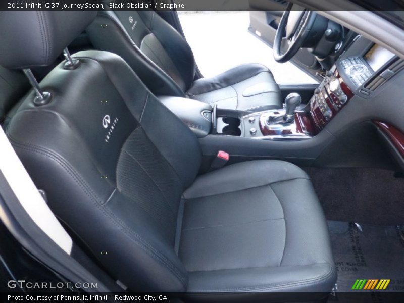Black Obsidian / Graphite 2011 Infiniti G 37 Journey Sedan