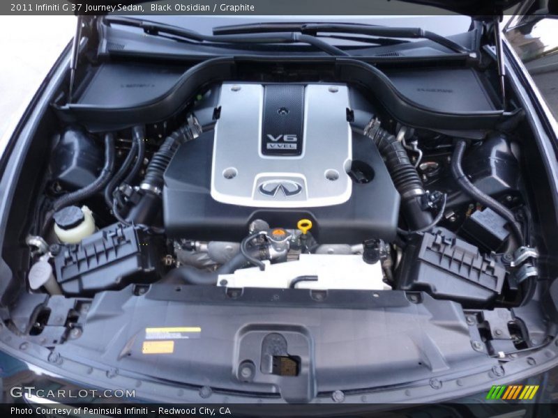 Black Obsidian / Graphite 2011 Infiniti G 37 Journey Sedan