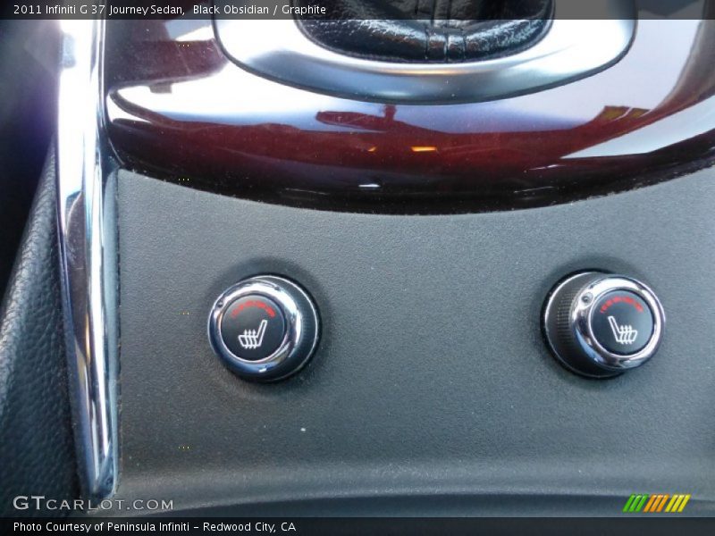 Black Obsidian / Graphite 2011 Infiniti G 37 Journey Sedan