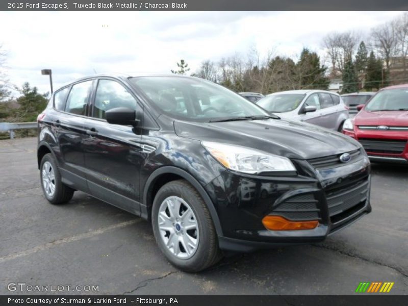 Tuxedo Black Metallic / Charcoal Black 2015 Ford Escape S