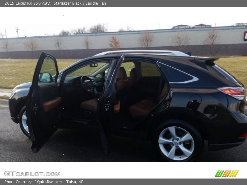 Stargazer Black / Saddle Tan 2015 Lexus RX 350 AWD