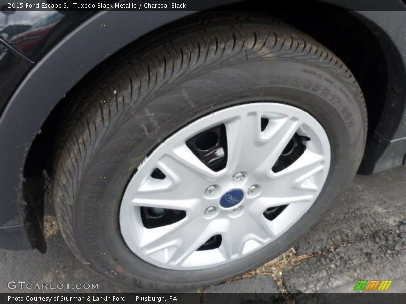 Tuxedo Black Metallic / Charcoal Black 2015 Ford Escape S