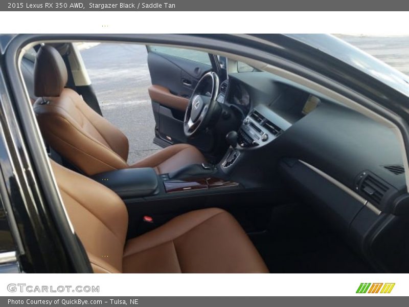 Stargazer Black / Saddle Tan 2015 Lexus RX 350 AWD