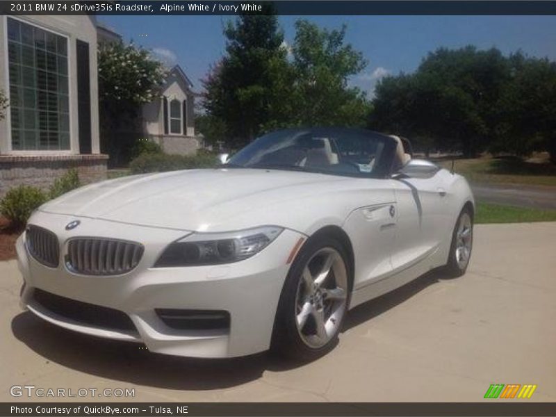 Alpine White / Ivory White 2011 BMW Z4 sDrive35is Roadster