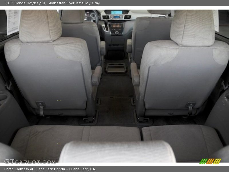 Alabaster Silver Metallic / Gray 2012 Honda Odyssey LX