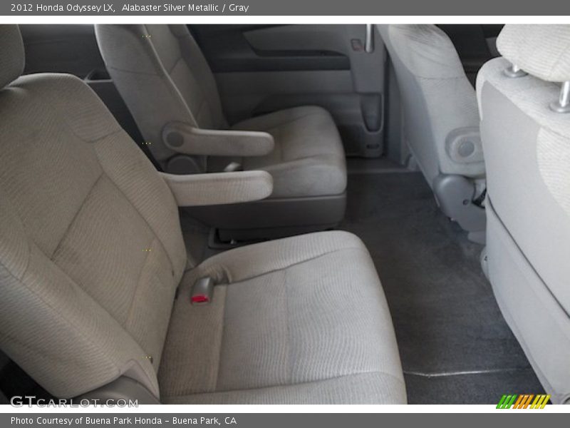 Alabaster Silver Metallic / Gray 2012 Honda Odyssey LX