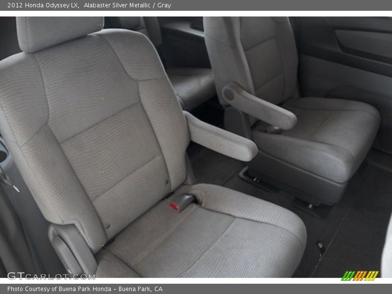 Alabaster Silver Metallic / Gray 2012 Honda Odyssey LX
