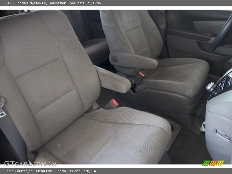 Alabaster Silver Metallic / Gray 2012 Honda Odyssey LX