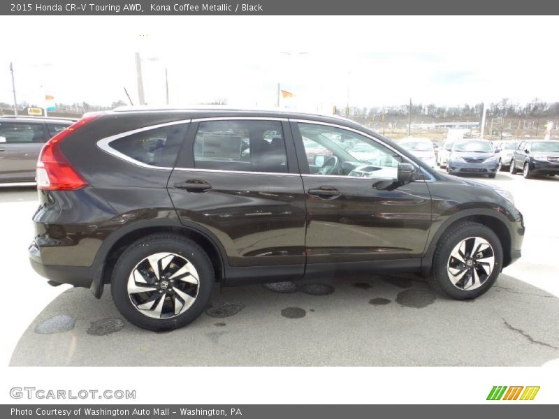 Kona Coffee Metallic / Black 2015 Honda CR-V Touring AWD