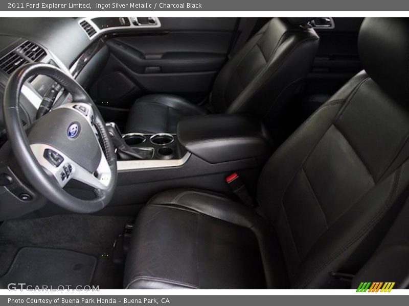 Ingot Silver Metallic / Charcoal Black 2011 Ford Explorer Limited