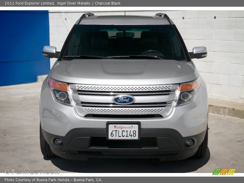 Ingot Silver Metallic / Charcoal Black 2011 Ford Explorer Limited