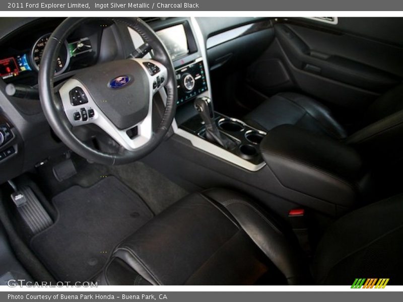 Ingot Silver Metallic / Charcoal Black 2011 Ford Explorer Limited