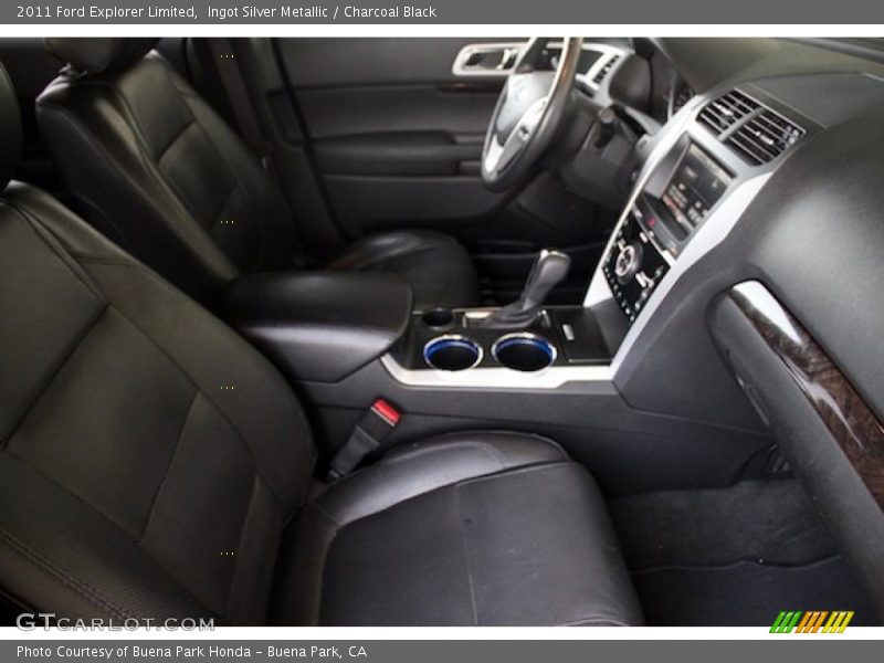 Ingot Silver Metallic / Charcoal Black 2011 Ford Explorer Limited