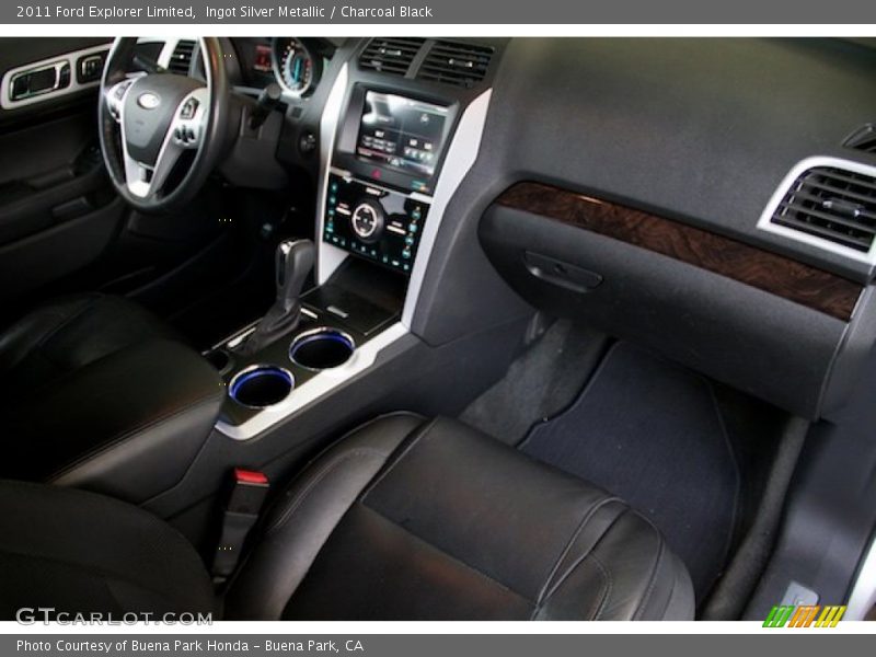 Ingot Silver Metallic / Charcoal Black 2011 Ford Explorer Limited