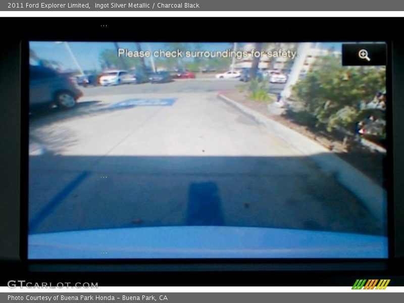Ingot Silver Metallic / Charcoal Black 2011 Ford Explorer Limited