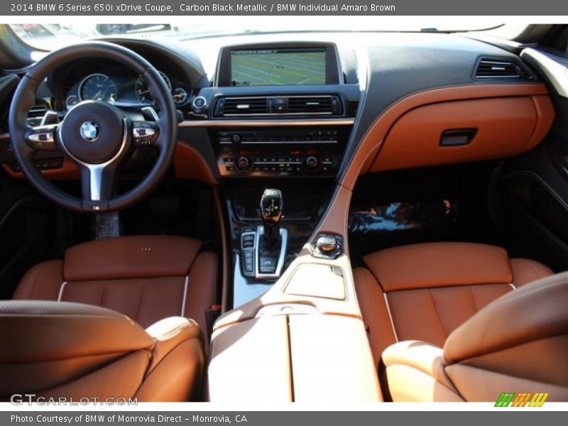 Dashboard of 2014 6 Series 650i xDrive Coupe