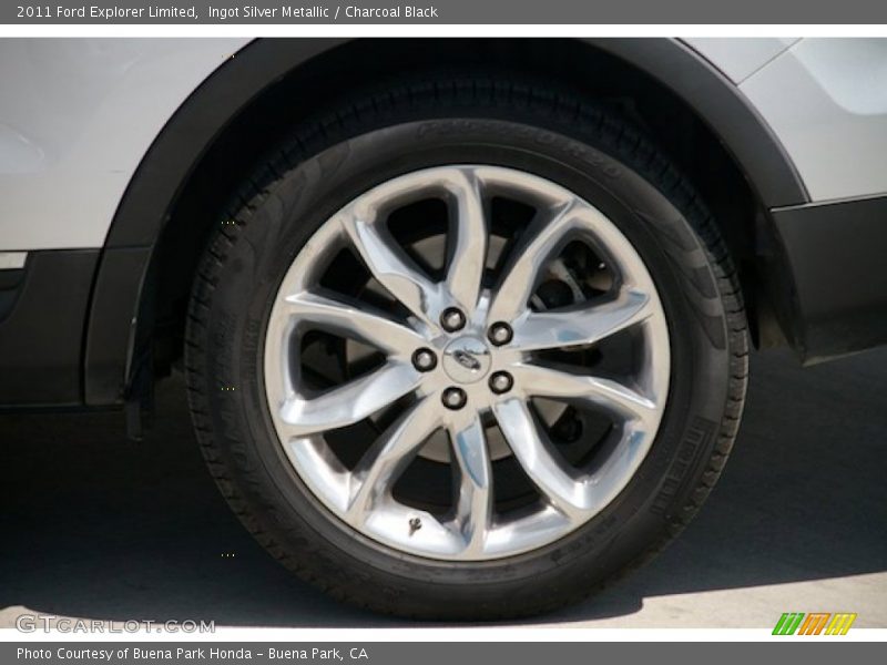 Ingot Silver Metallic / Charcoal Black 2011 Ford Explorer Limited