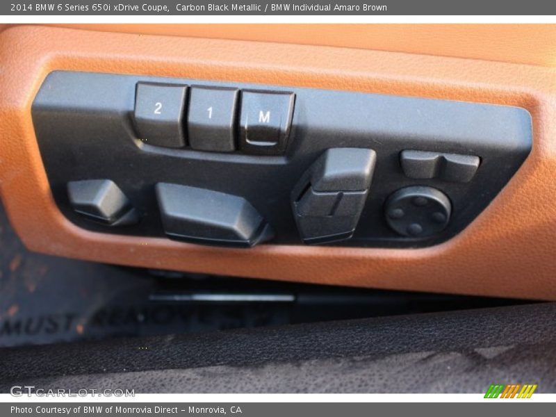 Controls of 2014 6 Series 650i xDrive Coupe