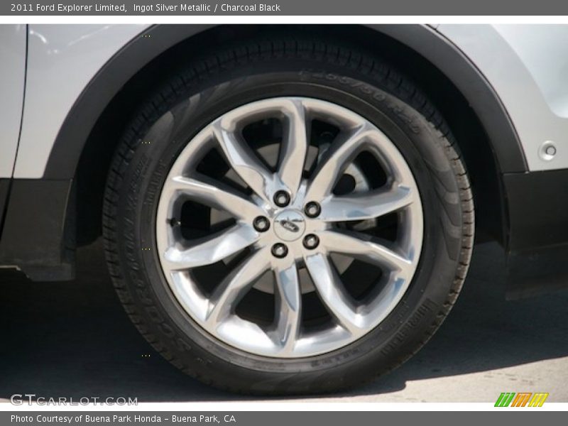 Ingot Silver Metallic / Charcoal Black 2011 Ford Explorer Limited