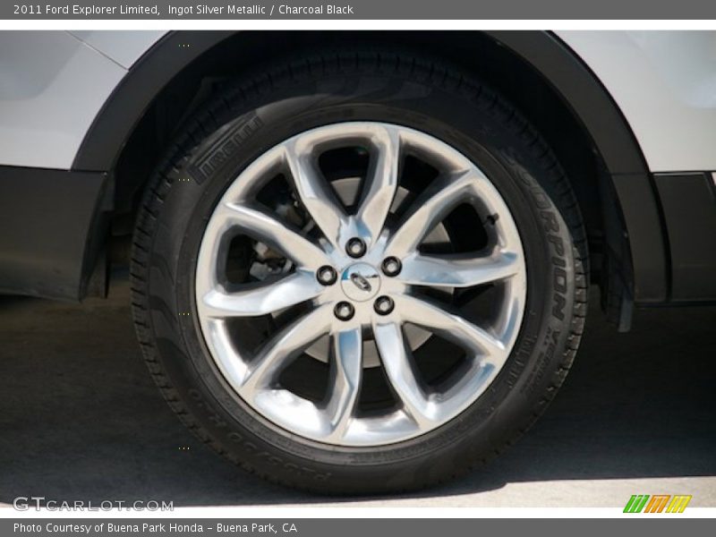Ingot Silver Metallic / Charcoal Black 2011 Ford Explorer Limited