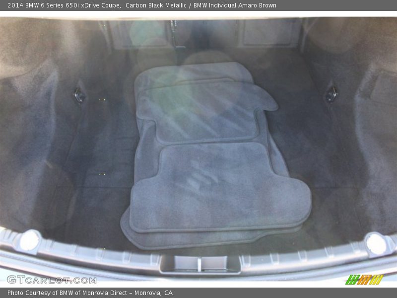  2014 6 Series 650i xDrive Coupe Trunk