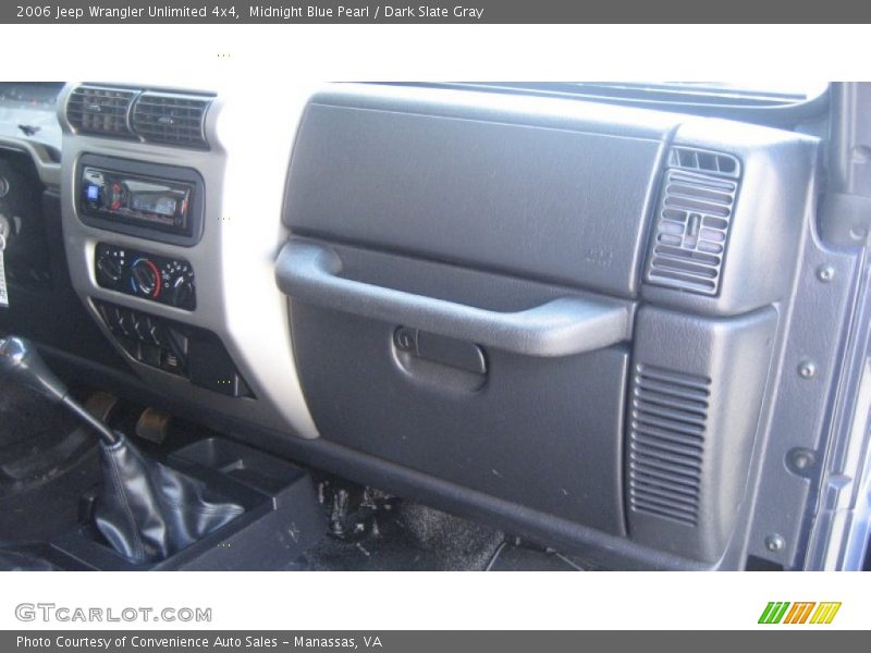 Midnight Blue Pearl / Dark Slate Gray 2006 Jeep Wrangler Unlimited 4x4