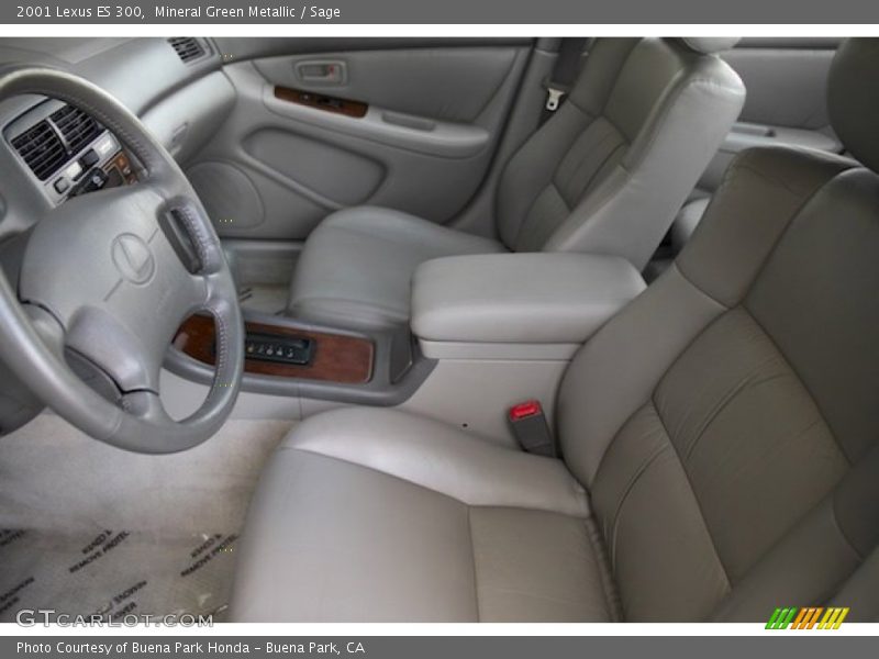 Mineral Green Metallic / Sage 2001 Lexus ES 300