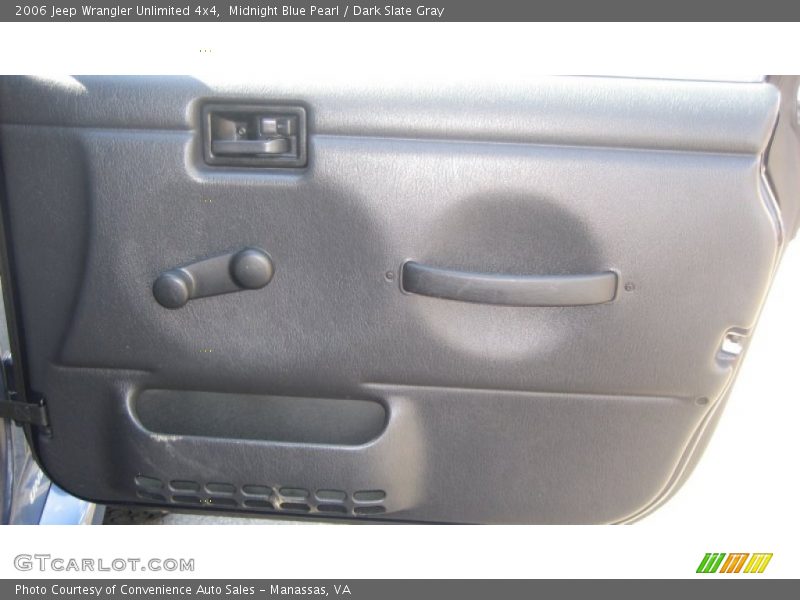 Midnight Blue Pearl / Dark Slate Gray 2006 Jeep Wrangler Unlimited 4x4
