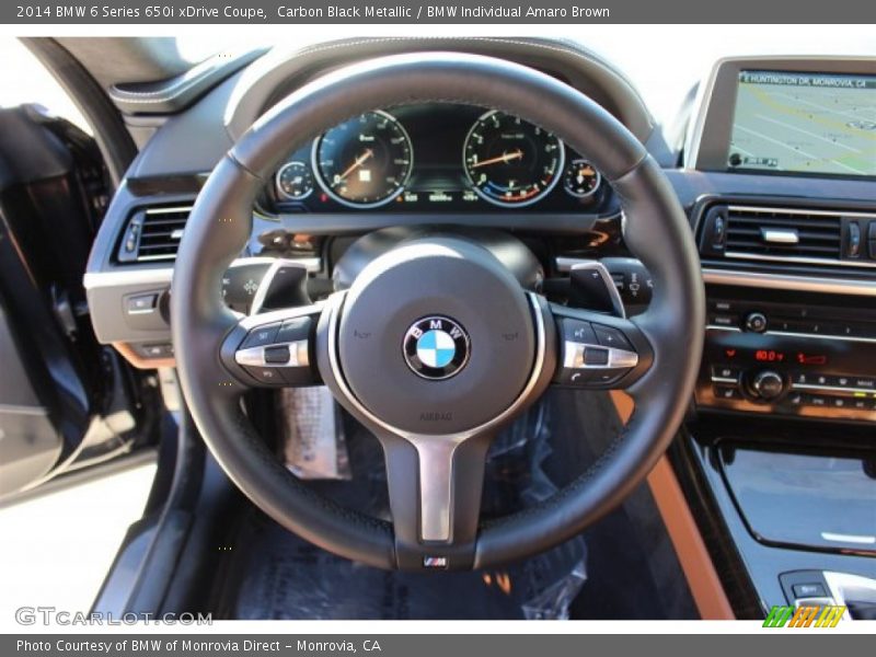  2014 6 Series 650i xDrive Coupe Steering Wheel