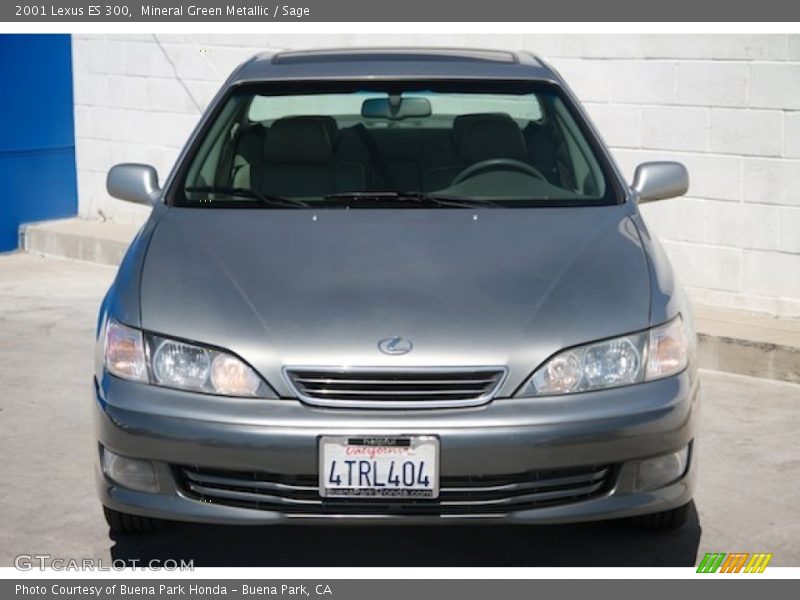 Mineral Green Metallic / Sage 2001 Lexus ES 300