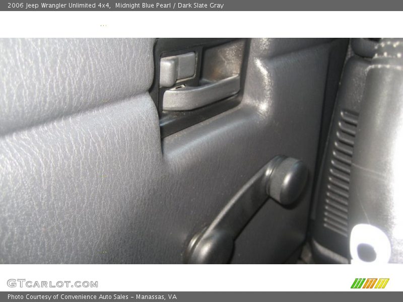 Midnight Blue Pearl / Dark Slate Gray 2006 Jeep Wrangler Unlimited 4x4