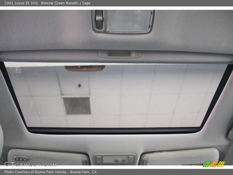 Mineral Green Metallic / Sage 2001 Lexus ES 300