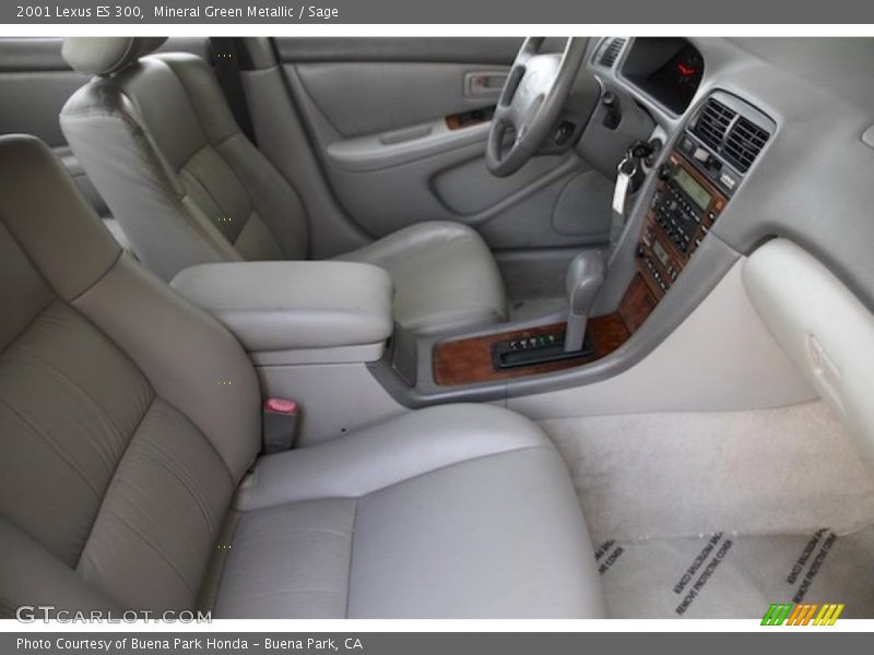 Mineral Green Metallic / Sage 2001 Lexus ES 300