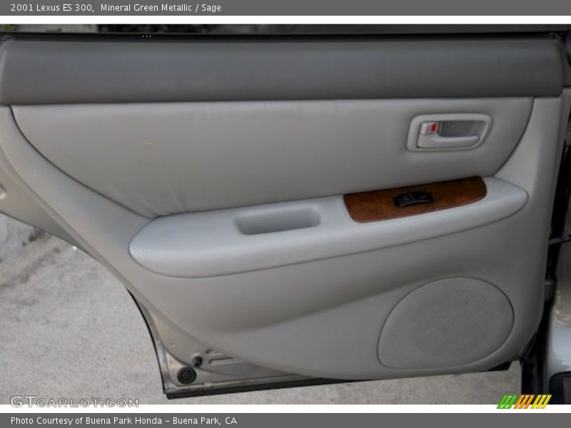 Mineral Green Metallic / Sage 2001 Lexus ES 300