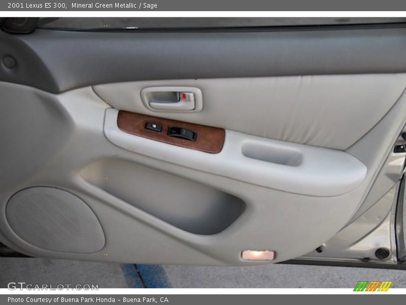 Mineral Green Metallic / Sage 2001 Lexus ES 300