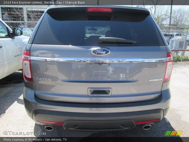 Sterling Gray / Charcoal Black 2014 Ford Explorer Limited