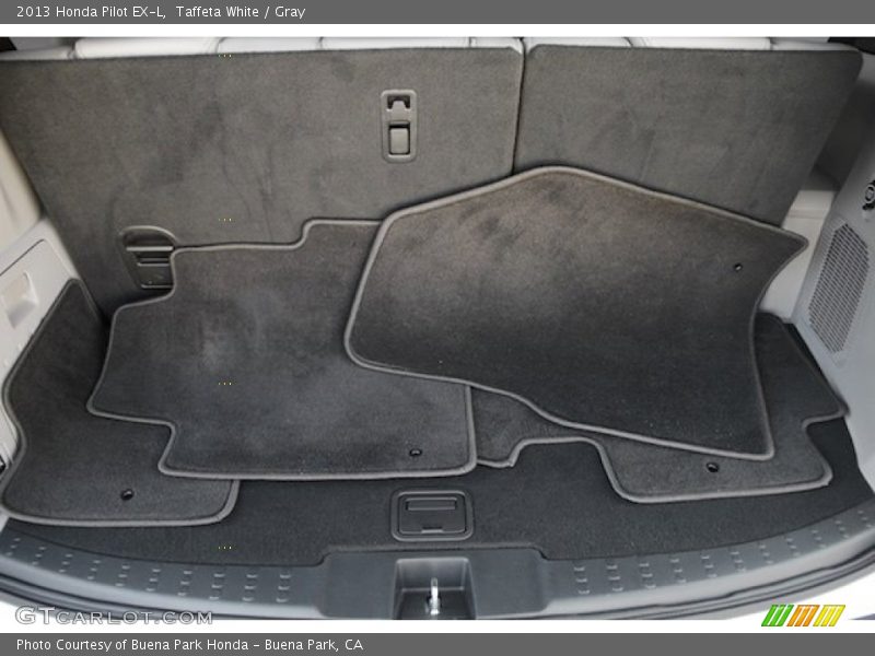 Taffeta White / Gray 2013 Honda Pilot EX-L