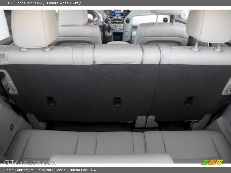 Taffeta White / Gray 2013 Honda Pilot EX-L