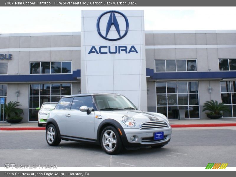 Pure Silver Metallic / Carbon Black/Carbon Black 2007 Mini Cooper Hardtop