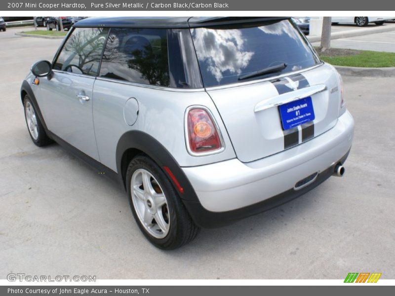 Pure Silver Metallic / Carbon Black/Carbon Black 2007 Mini Cooper Hardtop