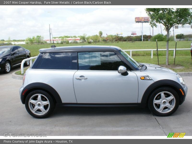 Pure Silver Metallic / Carbon Black/Carbon Black 2007 Mini Cooper Hardtop