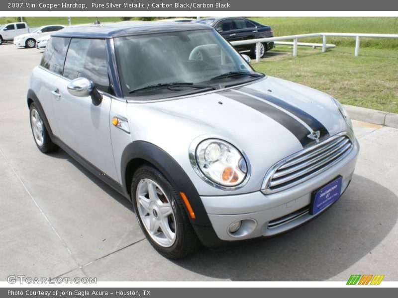 Pure Silver Metallic / Carbon Black/Carbon Black 2007 Mini Cooper Hardtop