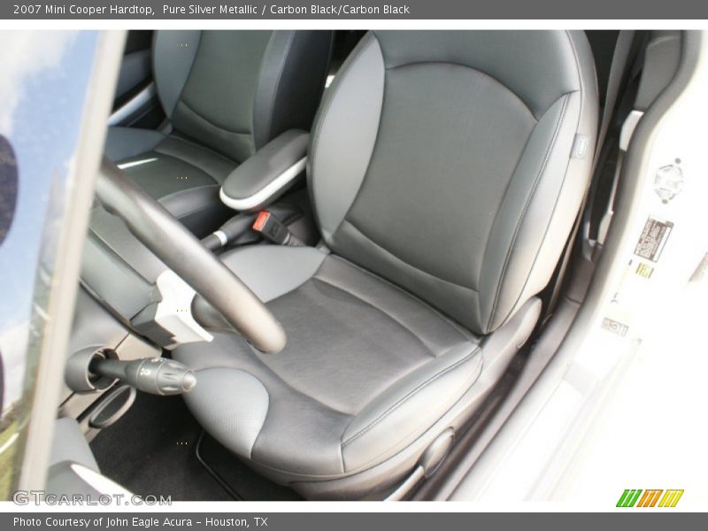Pure Silver Metallic / Carbon Black/Carbon Black 2007 Mini Cooper Hardtop
