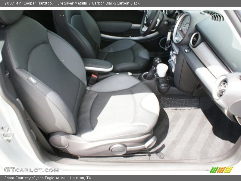 Pure Silver Metallic / Carbon Black/Carbon Black 2007 Mini Cooper Hardtop