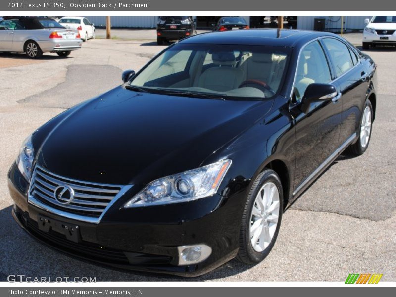 Obsidian Black / Parchment 2012 Lexus ES 350