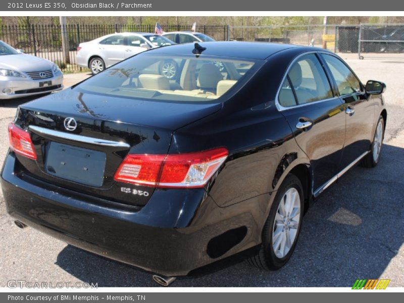 Obsidian Black / Parchment 2012 Lexus ES 350