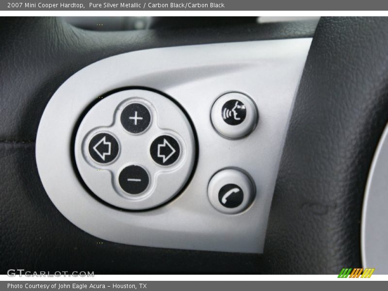 Pure Silver Metallic / Carbon Black/Carbon Black 2007 Mini Cooper Hardtop